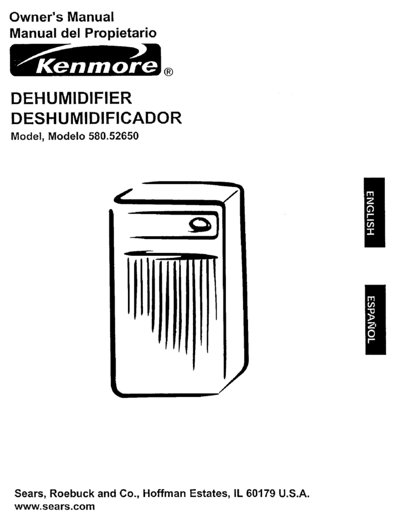 Kenmore 580.52650 owner's manual