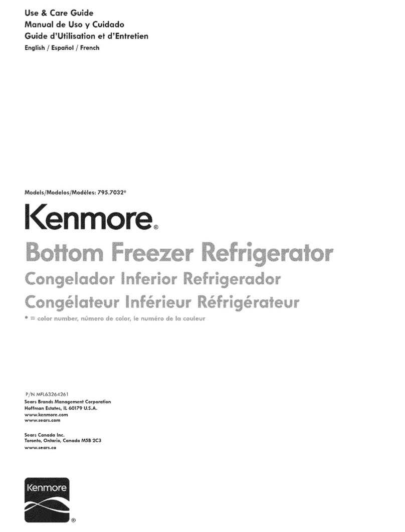 Kenmore 795.7032 series User manual
