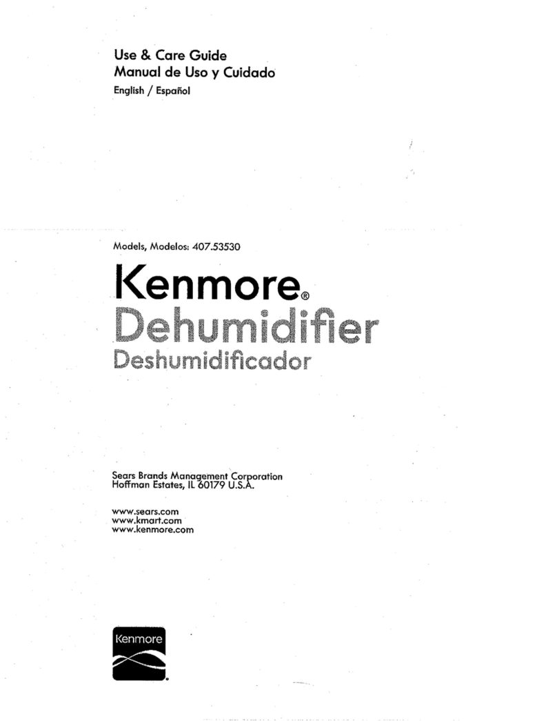 Kenmore 407.53530 User manual