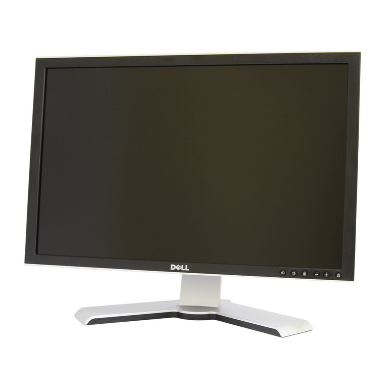 Dell Ultra Sharp 2408WFP User instructions