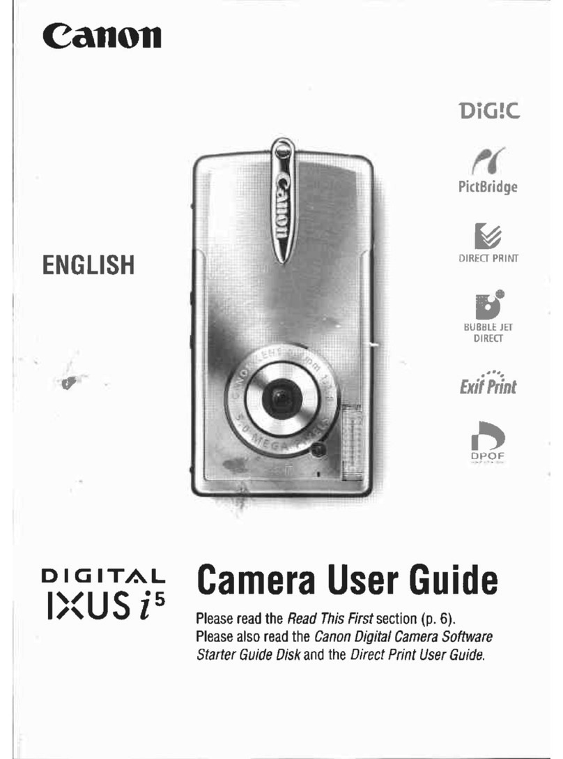 Canon Digital IXUS I5 User manual