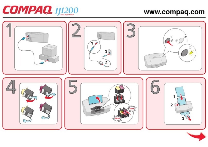 Compaq Inkjet Ij1200 User manual