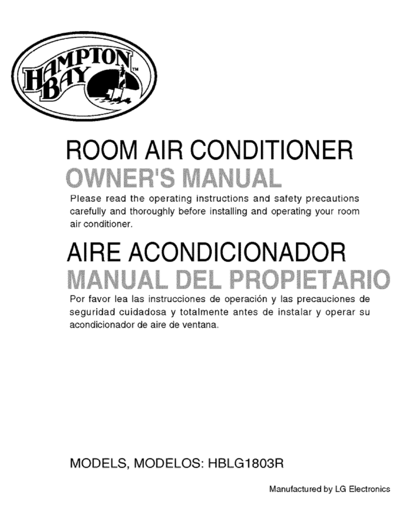 HAMPTON BAY HBLG1803R User manual