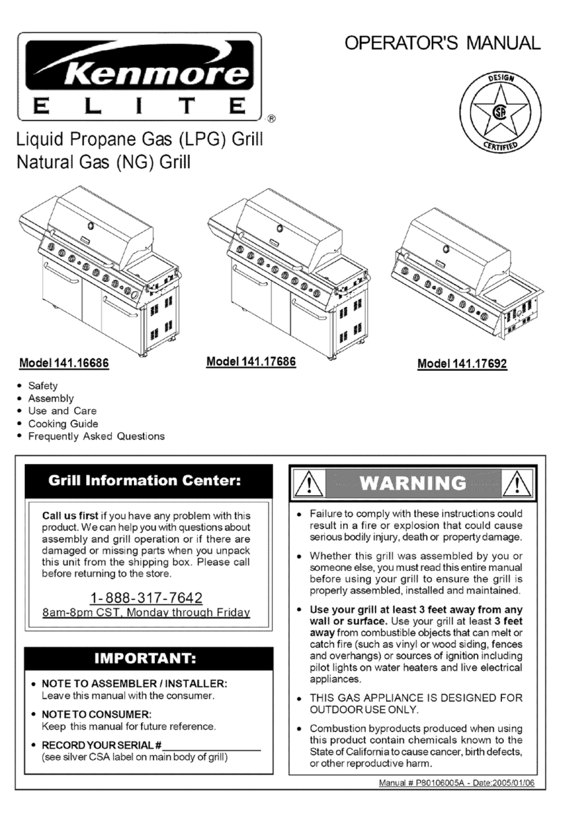 Kenmore 141.16686 Operator's manual