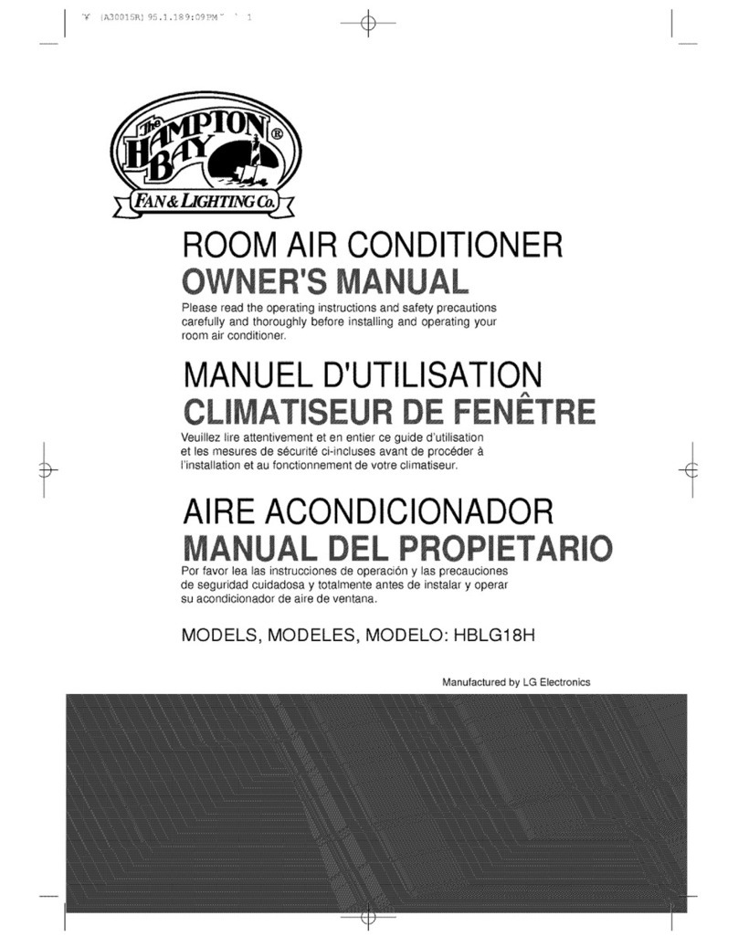 HAMPTON BAY HBLG18H owner's manual