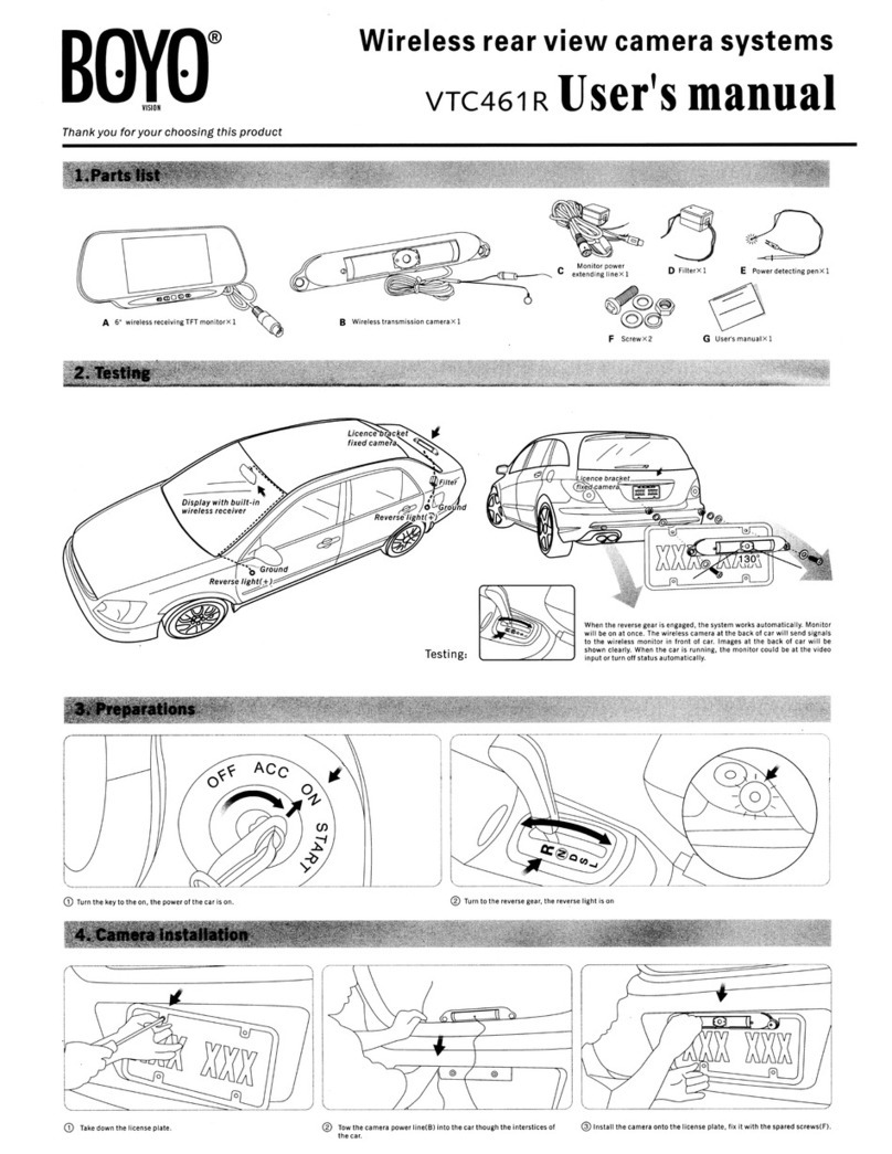 Boyo VTC461 R User manual
