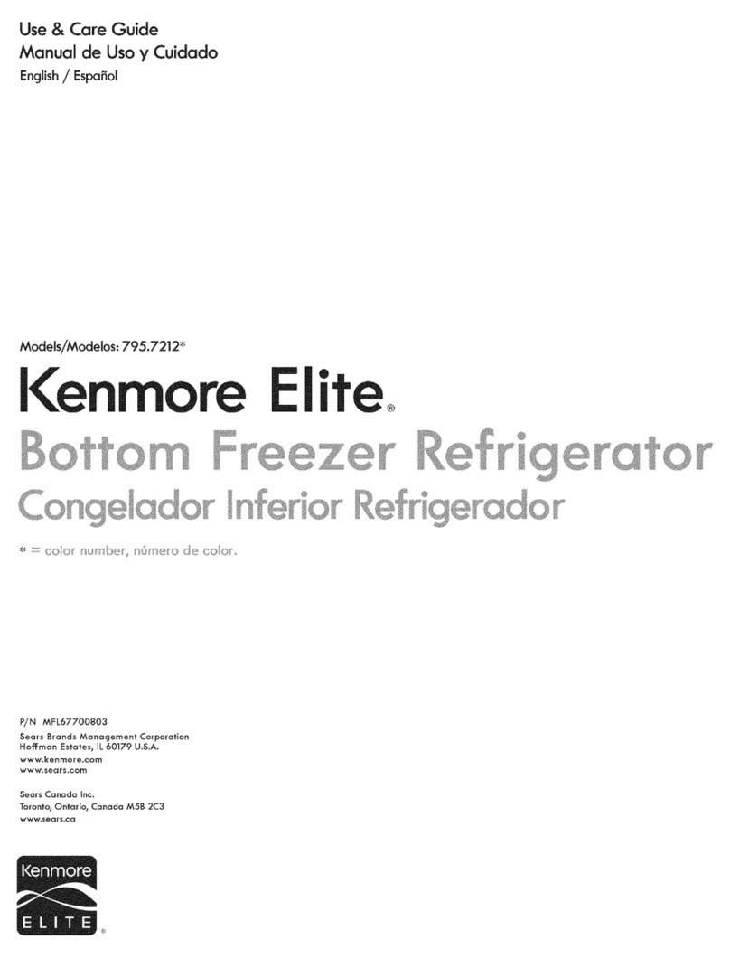 Kenmore 795.7212 User manual
