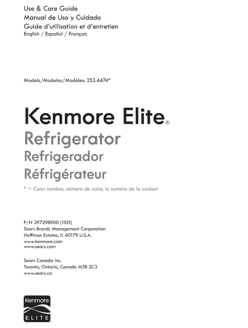 Kenmore 253.4474 Use & care guide Kenmore 253.4474 Use & care guide