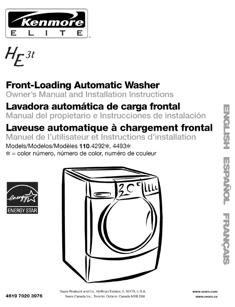 Kenmore 110.4292 Original instructions Kenmore 110.4292 Original instructions