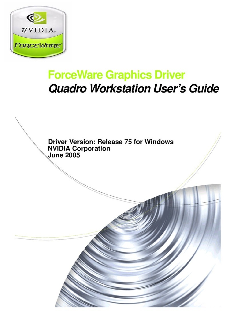 Nvidia Quadro Workstation User manual
