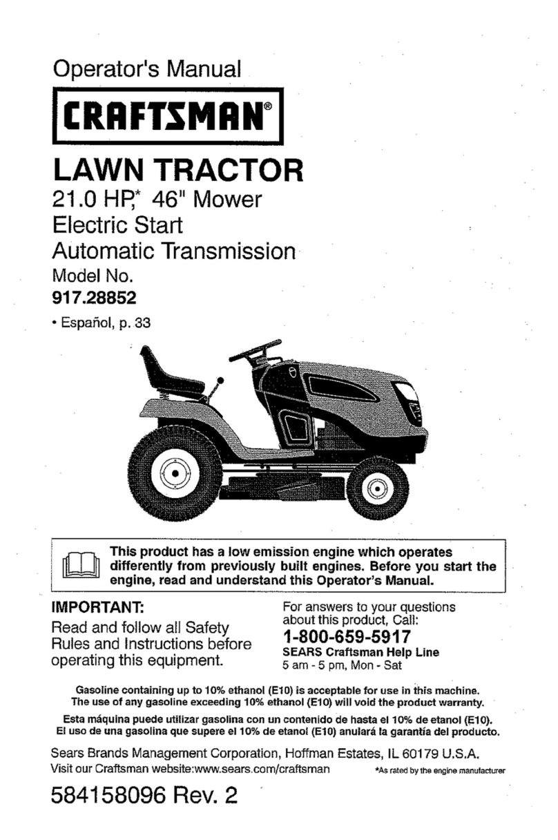 Craftsman 917.288526 Operator's manual