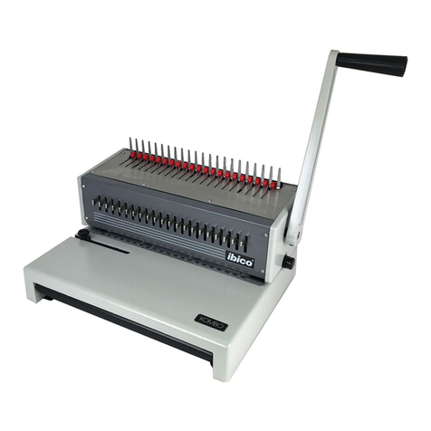 ibico Ibico Kombo Binding Machine Operation manual