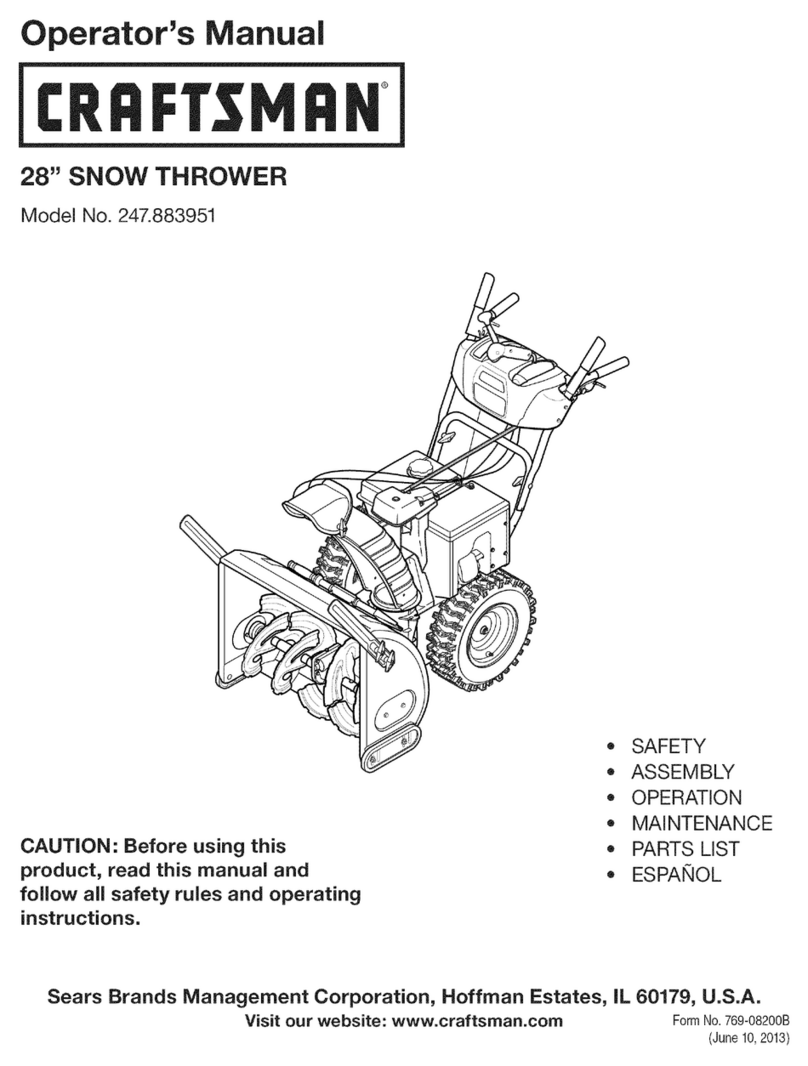 Craftsman 247.883951 Operator's manual