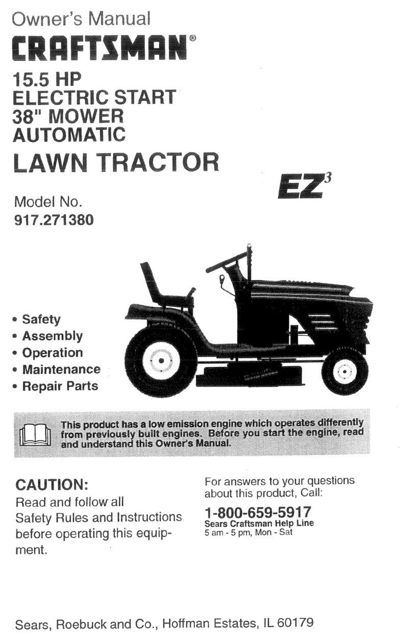 Craftsman 917.271380 User manual