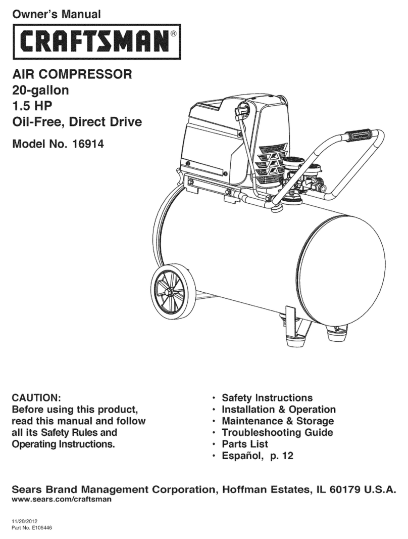 Craftsman 16914 User manual