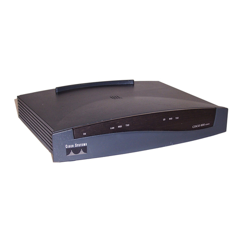 Cisco 805 Series Manual