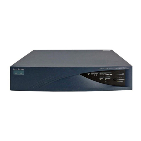 Cisco VPN 3000 User manual