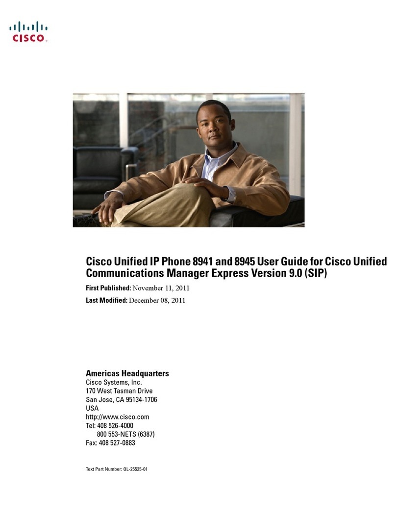 Cisco 8941 User manual