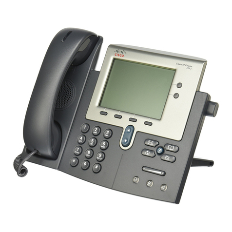 Cisco 7962G - Unified IP Phone VoIP user guide