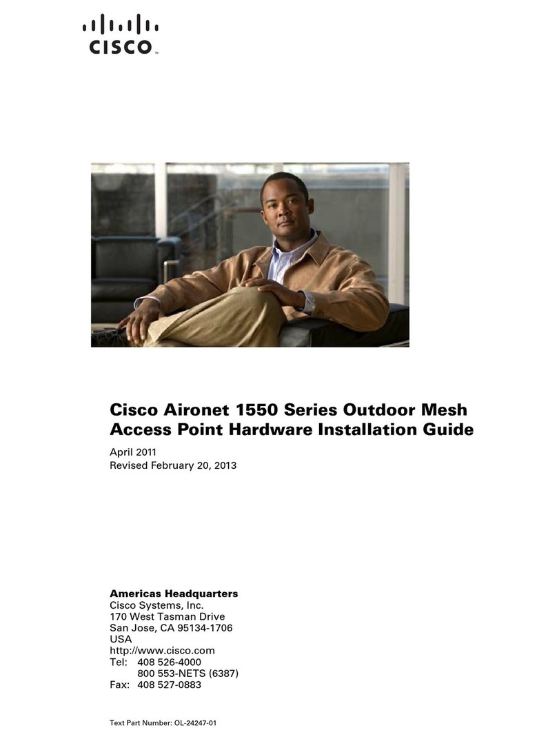 Cisco Aironet 1550 Series User manual