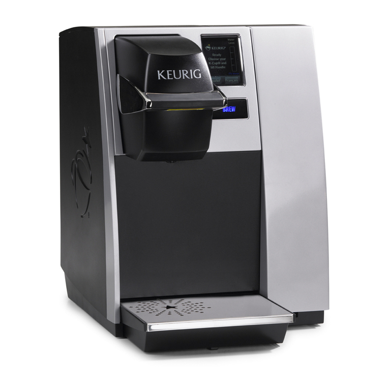 Keurig B150 Series installation manual