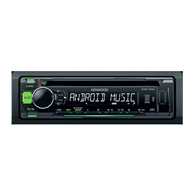 Kenwood KMM-100U User manual