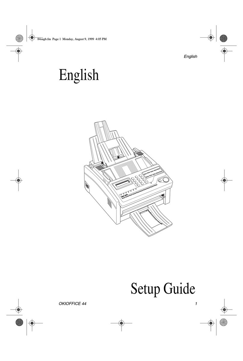 Oki OKIOFFICE 44 Setup guide