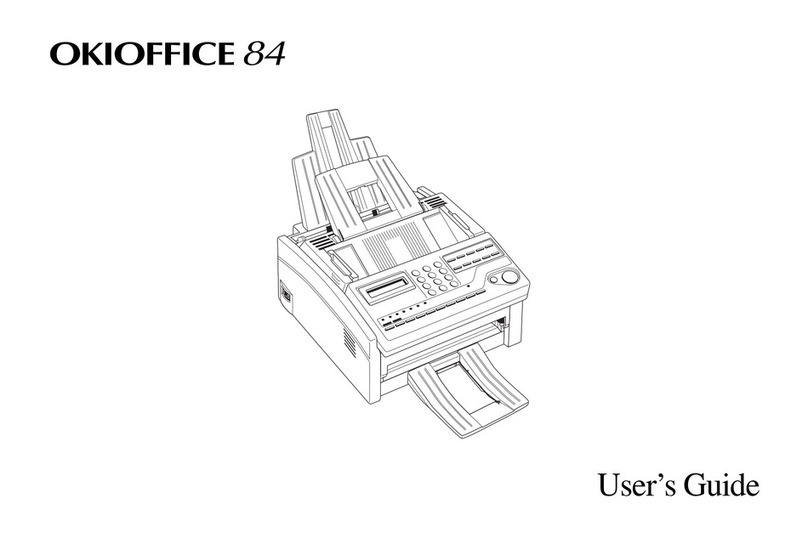 Oki OKIOFFICE 84 user guide