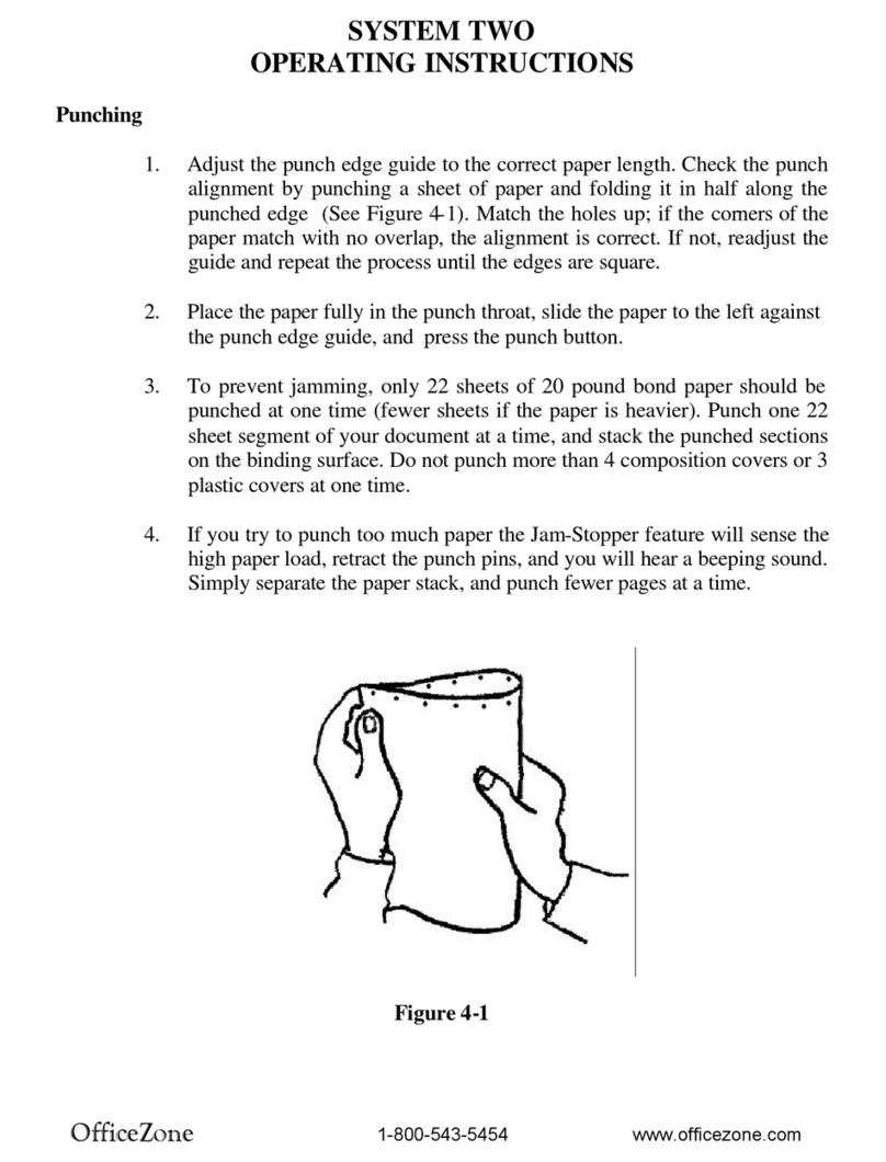 Office Zone System Two User manual