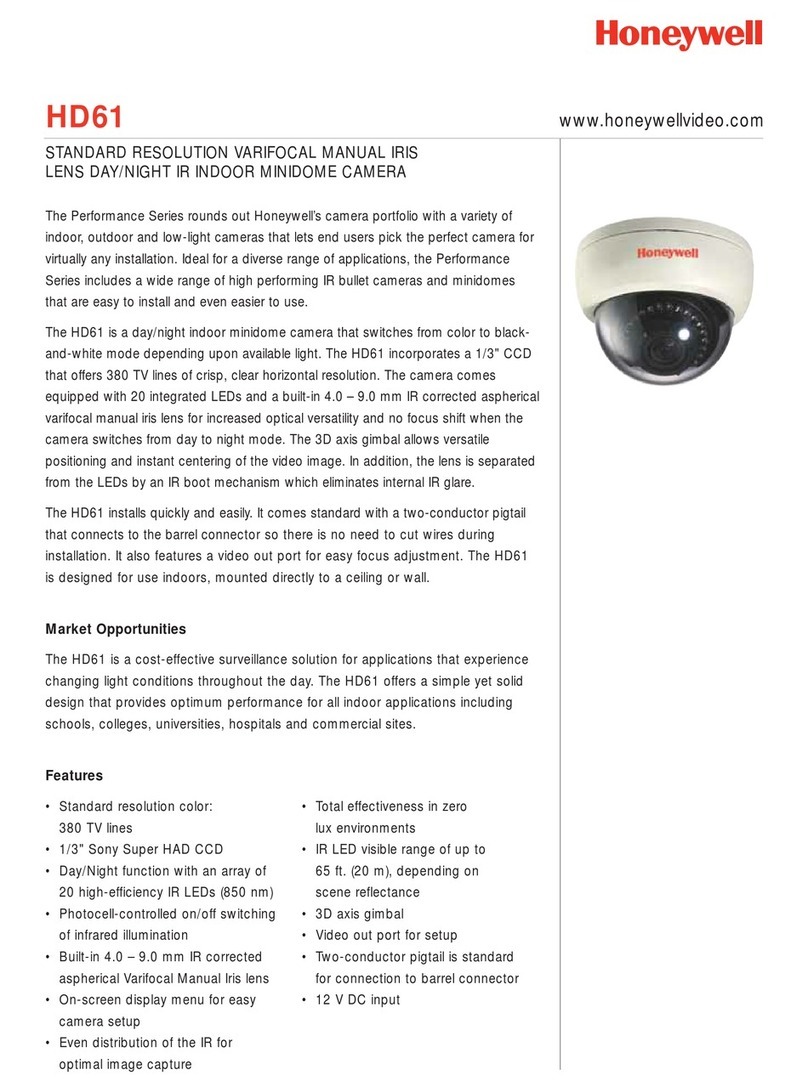Honeywell HD61 Series User manual