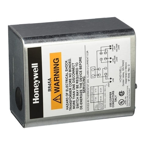 Honeywell R182J User manual