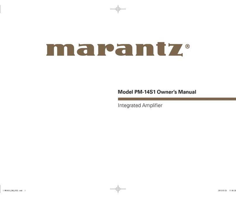 Marantz PM-14S1 Manual Del Usuario