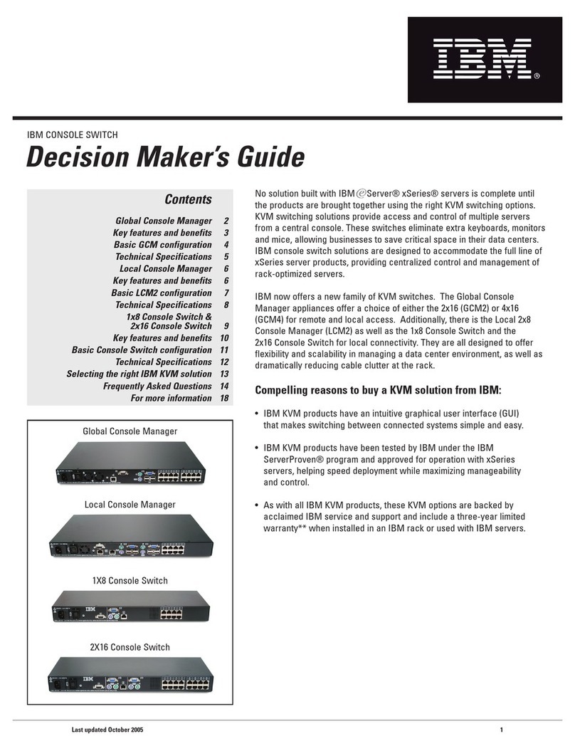 IBM Global console manager Decision maker's guide
