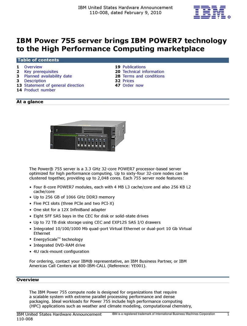 IBM Power 755 Owner's manual