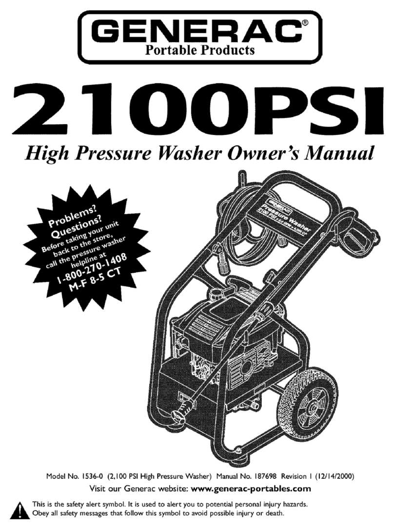 Generac Power Systems 2100PSI 1536-0 User manual