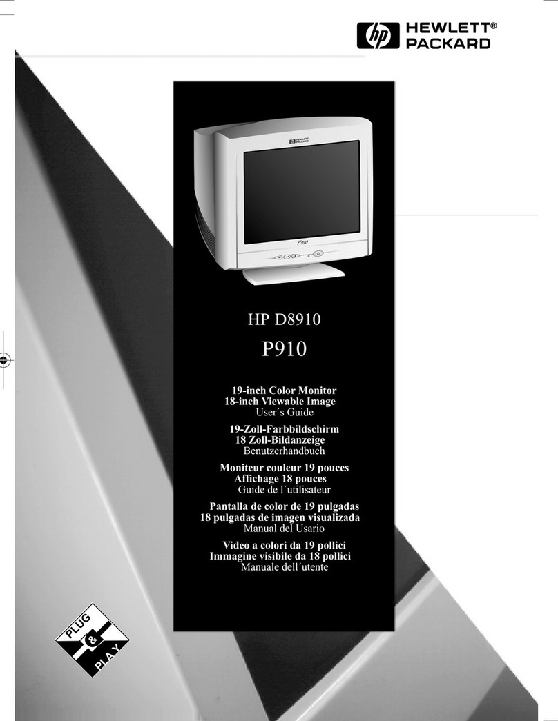 HP D8910A User manual