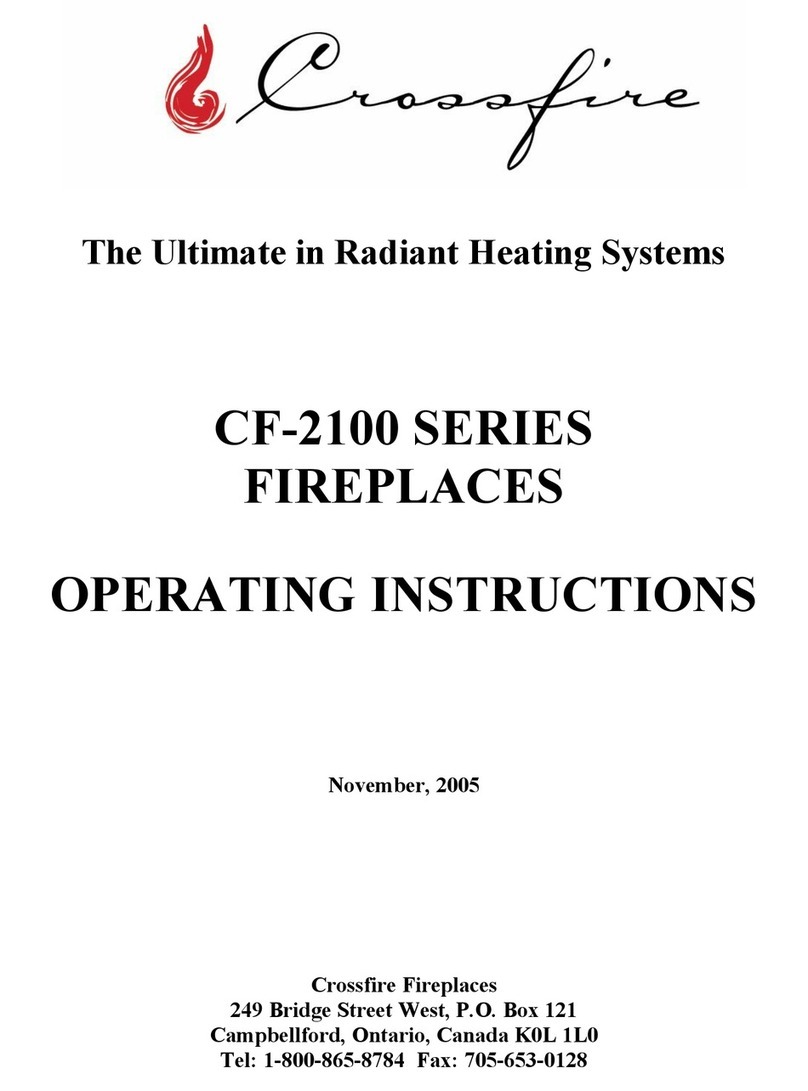 Crossfire CF-2100 SERIES operating instructions