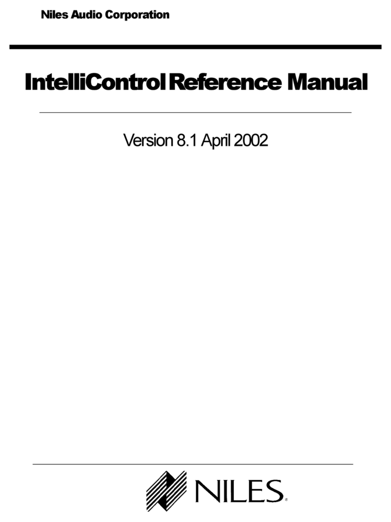 Niles Intellicontrol Tabletop Remote manual&nbsp;