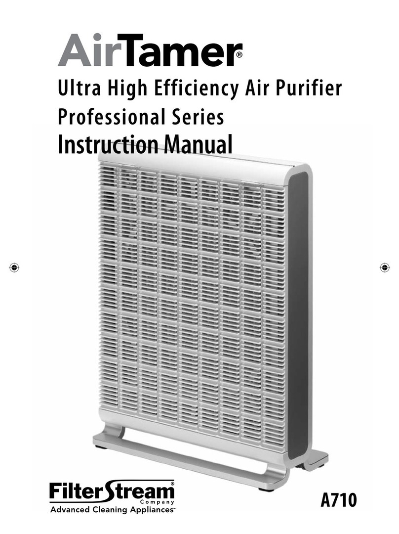 FilterStream AirTamer Professional A710 User manual