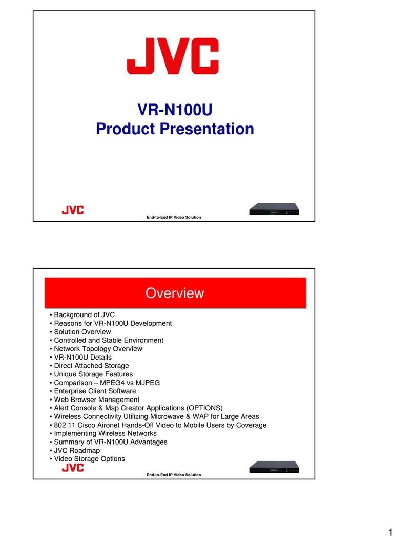 JVC VR-N100U Product presentation