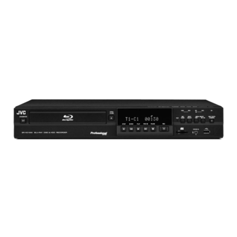 JVC SR-HD1500 User manual