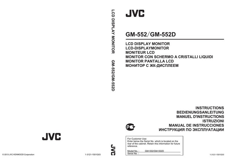 JVC GM-552 instructions