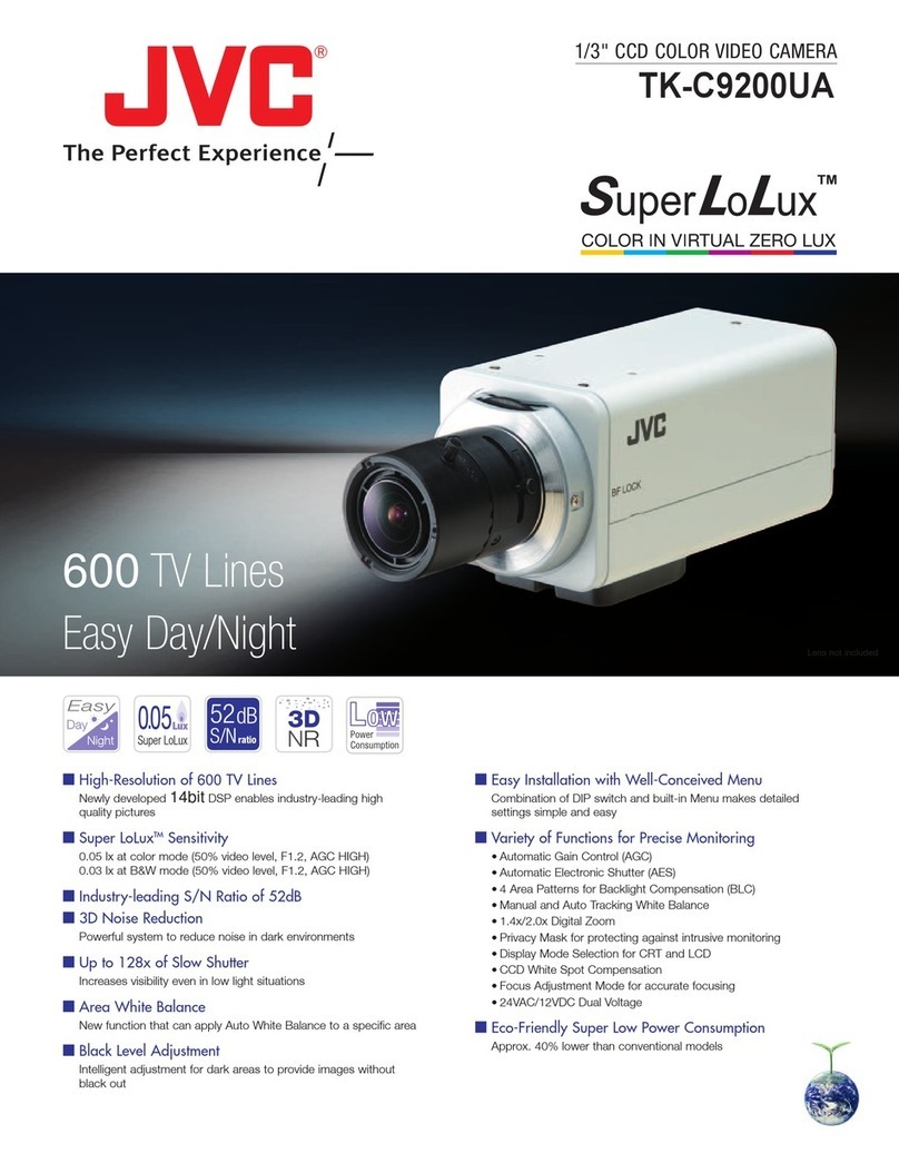 JVC SLL TK-C9200UA owner's manual