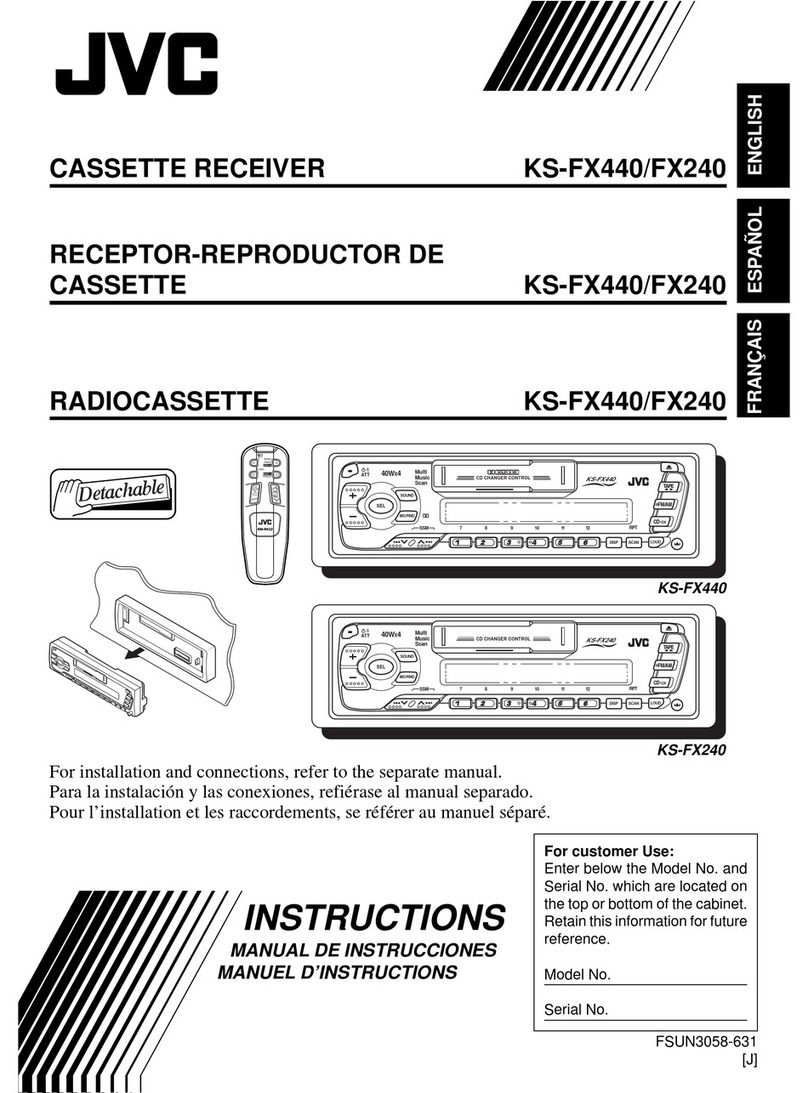 JVC KS-FX440/FX240 User manual