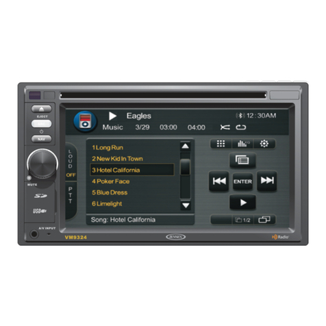 Jensen VM9324 User manual