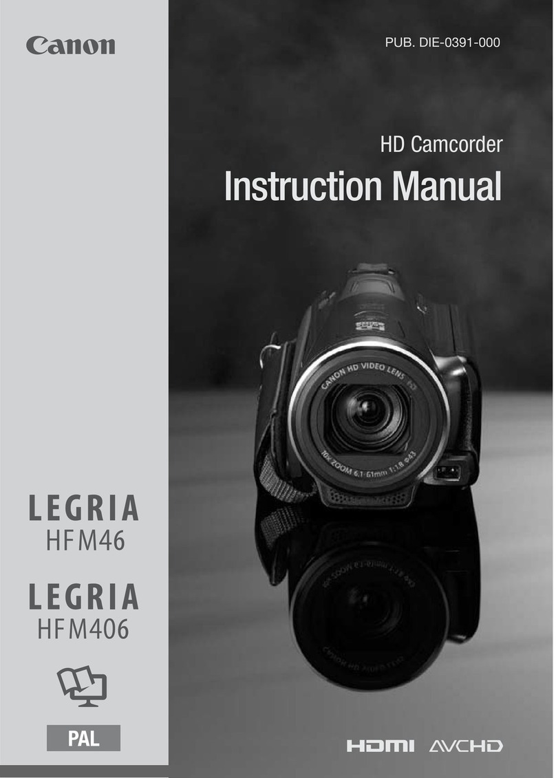 Canon LEGRIA HFM406 User manual