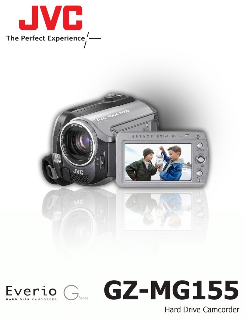 JVC GZ MG155 - Everio Camcorder - 1.07 MP User manual