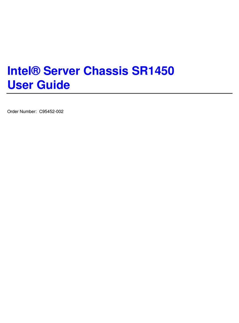 Intel Chassis SR1450 User manual