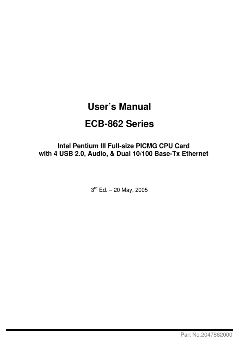 Intel ECB-862 Series User manual