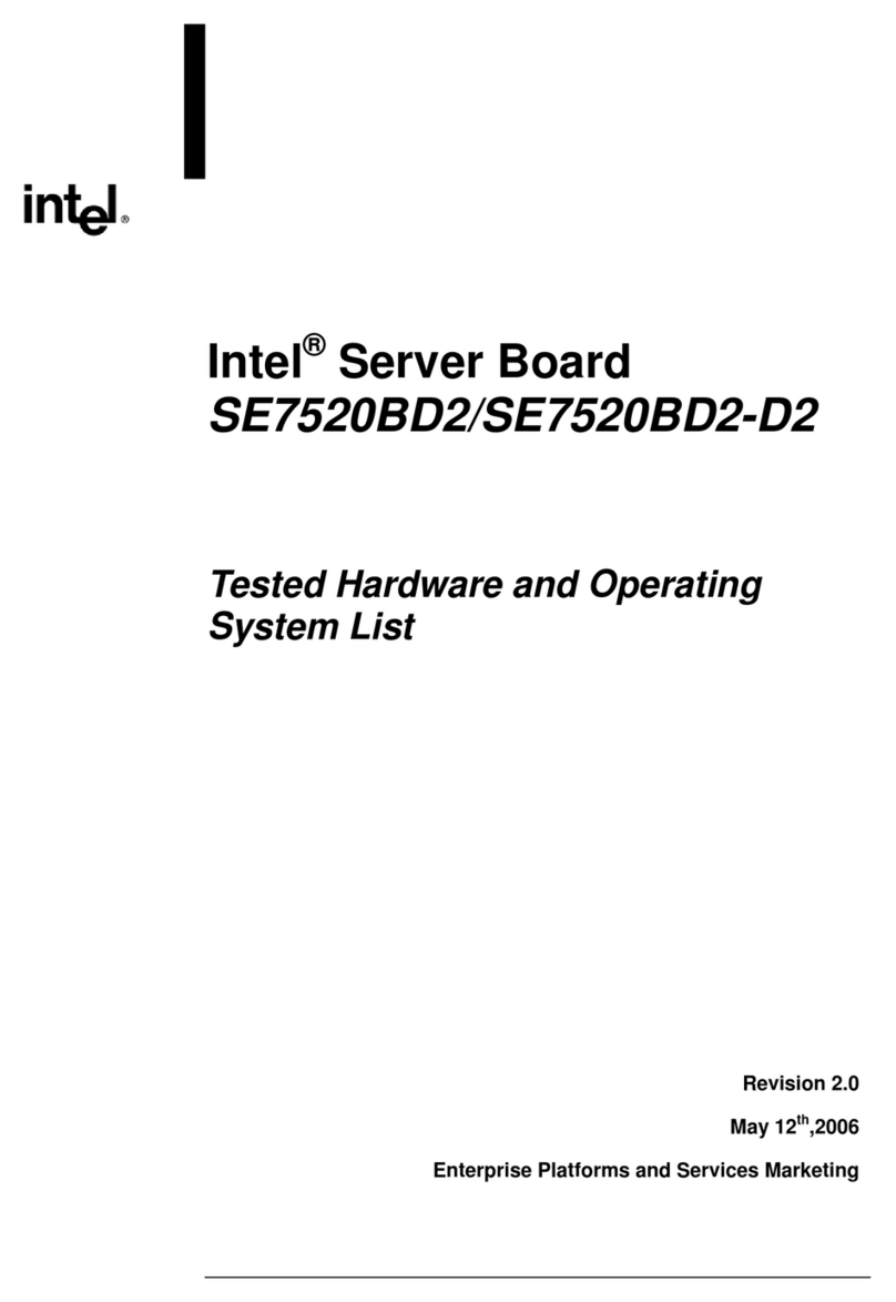 Intel SE7520BD2 User guide